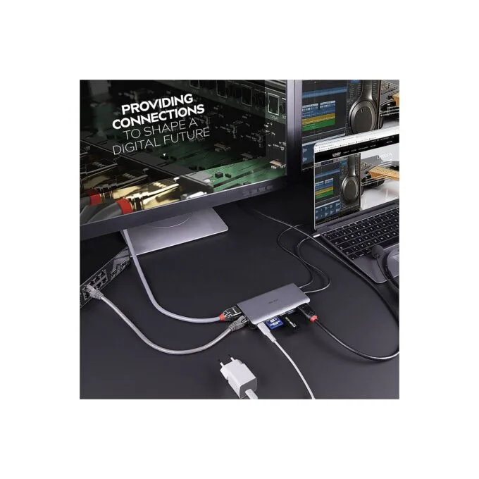 LINDY DST-Mini XT USB-C Mini Dock 4K HDMI&DP PD 3.0 100W — image 5