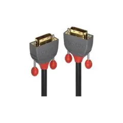 LINDY DVI-D Dual Link Kabel Anthra Line 7.50m