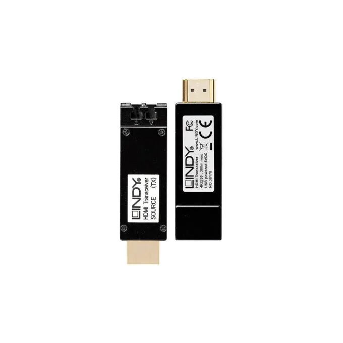 LINDY HDMI Extend Transceiver 4K LWL 300m Duplex LC Multi 50 — image 2