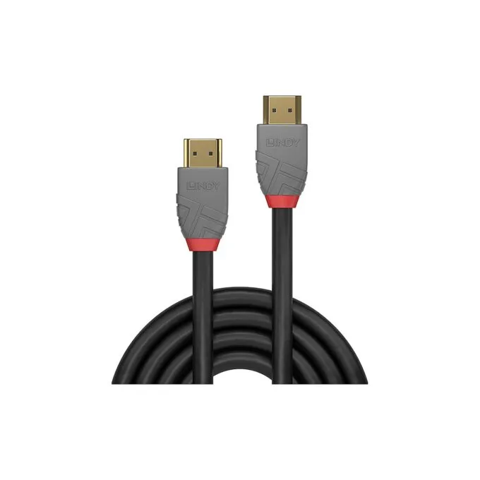 LINDY HDMI High Speed Kabel Anthra Line 1m — image 2
