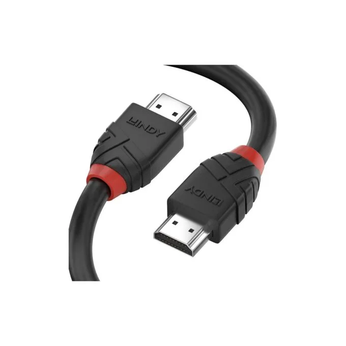 LINDY HDMI High Speed Kabel Black Line 0.5m — image 3