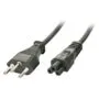 LINDY IEC-Netzkabel Schweiz 320-C5f 2m