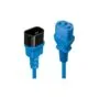 LINDY IEC-Netzverlängerung C14 - C13 blau 2m