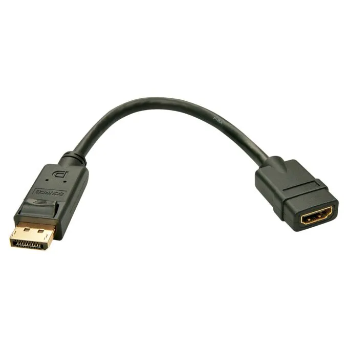 LINDY Konverter DisplayPort auf HDMI 1.3 Passiv 1080p 0.15m — image 2