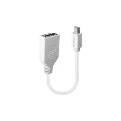 LINDY Mini-DisplayPort an Displayport Adapterkabel M F 0.15m