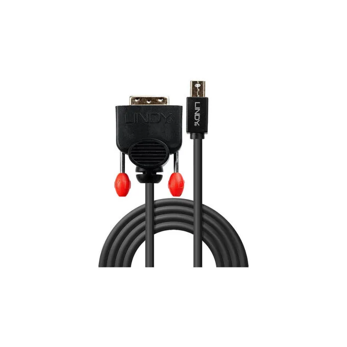LINDY Mini-DisplayPort an DVI-D Kabel schwarz 3m — image 2