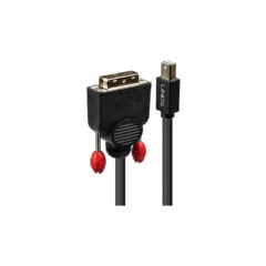 LINDY Mini-DisplayPort an DVI-D Kabel schwarz 3m