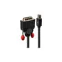 LINDY Mini-DisplayPort an DVI-D Kabel schwarz 3m