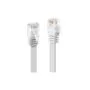 LINDY Patchkabel Cat6 Flachband ungeschirmt weiß 1.00m