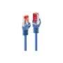 LINDY Patchkabel Cat6 S FTP Basic blau 0.30m