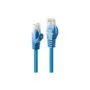 LINDY Patchkabel Cat6 U UTP Basic blau 0.30m