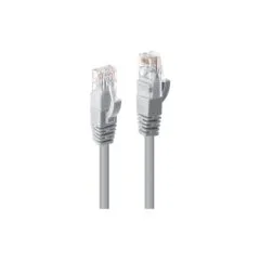 LINDY Patchkabel Cat6 U UTP grau 0.30m