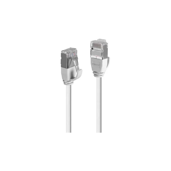 LINDY Patchkabel Cat.6A F UTP Ultra Slim grau 0.3m — image 1