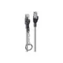 LINDY Patchkabel Cat.6A S FTP grau 3m verriegelbar
