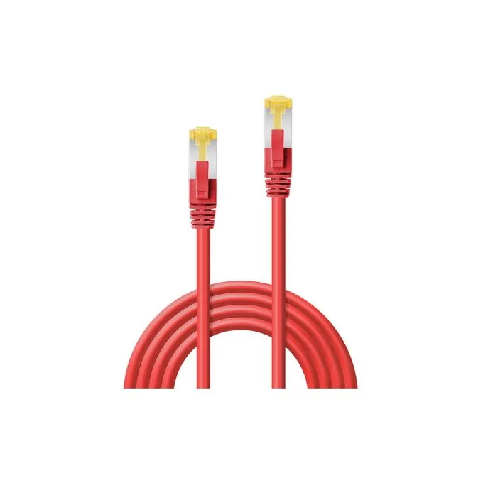LINDY Patchkabel Cat6A S FTP LSZH Cat7 Rohkabel rot 0.30m — image 3