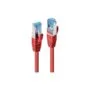 LINDY Patchkabel Cat6A S FTP PIMF LSZH rot 1.00m