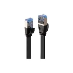 LINDY Patchkabel Cat6A U FTP Flachband schwarz 2.00m