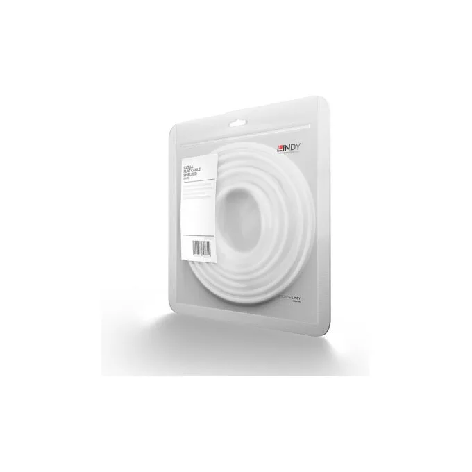 LINDY Patchkabel Cat6A U FTP Flachband weiß 1.00m — image 2