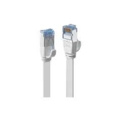 LINDY Patchkabel Cat6A U FTP Flachband weiß 2.00m
