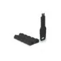 LINDY RJ45 Port Schlösser SCHWARZ. 10 Stck + 1 Schlüssel