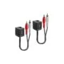 LINDY Stereo Audio Extender Cat.5 6 500m 2x RCA