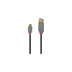 LINDY USB 2.0 Kabel Typ A C Anthra Line M M 1m