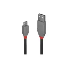 LINDY USB 2.0 Kabel Typ A Micro-B Anthra Line M M 5m