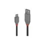 LINDY USB 2.0 Kabel Typ A Micro-B Anthra Line M M 5m