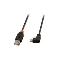 LINDY USB 2.0 Kabel Typ A Mini-B 90° gewinkelt M M 2m
