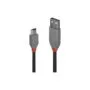 LINDY USB 2.0 Kabel Typ A Mini-B Anthra Line M M 1m