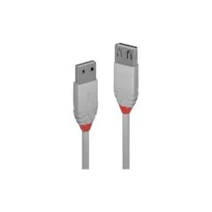 LINDY USB 2.0 Verlängerung Typ A A Anthra Line M F 1m