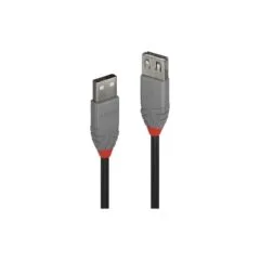LINDY USB 2.0 Verlängerung Typ A A Anthra Line M F 3m