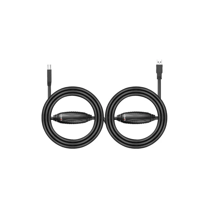 LINDY USB 3.0 Aktiv-Kabel Typ A B M M 10m — image 2