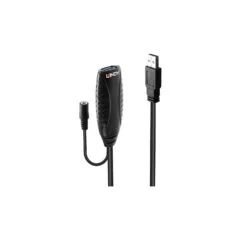 LINDY USB 3.0 Aktiv-Verlängerung Typ A A M F 10m