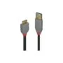 LINDY USB 3.0 Kabel Typ A Micro-B Anthra Line M M 0.5m
