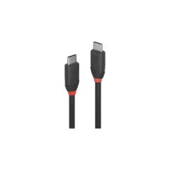 LINDY USB 3.1 Kabel Typ C C 3A Black Line M M 0.5m