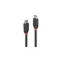 LINDY USB 3.1 Kabel Typ C C 3A Black Line M M 1m