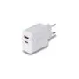LINDY USB Ladegerät Typ A+C GaN Charger 65W. weiß