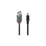 LINDY USB2.0 Typ A an DC 3.5 1.35 Hohlstec Adapterkabel 1.5m