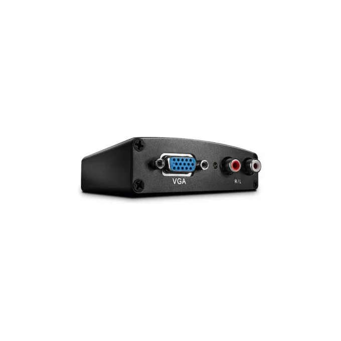 LINDY VGA + Audio an HDMI Konverter Maximale Aufloesung 1080p keine Skalierung — image 1