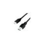 LogiLink CU0171 USB 3.2 Gen1 A to C 3m Black