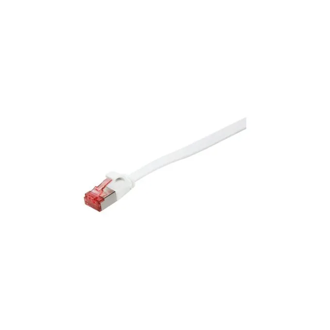 Logilink Flachpatchkabel RJ45 U FTP Cat6A 0.50m weiß — image 4