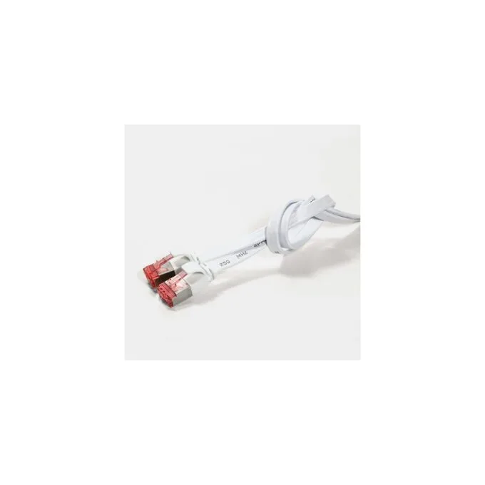 Logilink Flachpatchkabel RJ45 U FTP Cat6A 2.00m weiß — image 3