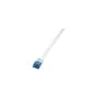 Logilink Flachpatchkabel RJ45 U UTP Cat6 0.50m weiß