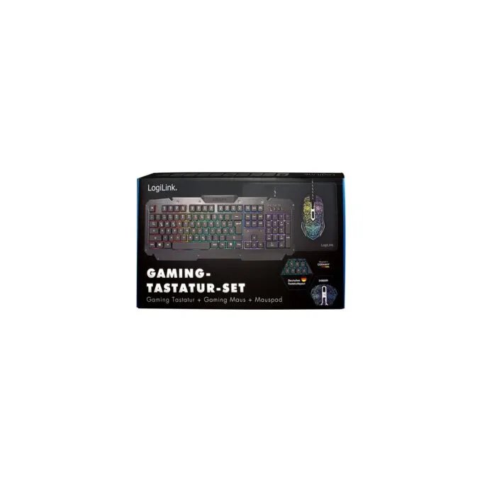 Logilink Gaming-Set aus Tastatur, Maus und Mauspad — image 9