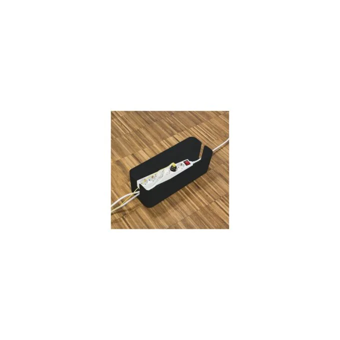 Logilink Kabelbox-Set. 3 Größen. schwarz — image 3