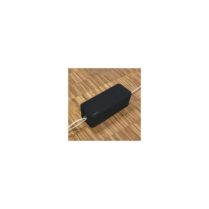 Logilink Kabelbox-Set. 3 Größen. schwarz — image 4
