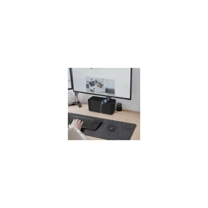 Logilink Kabelbox-Set. 3 Größen. schwarz — image 6