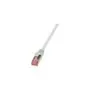 Logilink Patchkabel CAT6 S FTP AWG27 PIMF 1.00m grau