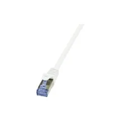 Logilink Patchkabel CAT6A S FTP AWG26 PIMF 1.00m weiß